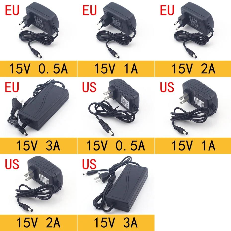 Сетевой адаптер питания AC 110-240V DC 3V 5V 6V 9V 12V 15V 24V 0.5A 1A 2A 3A 5A 6A 8A Универсальный блок питания Зарядное устройство Адаптер EU US для светодиодной подсветки Расходомер воздуха 3