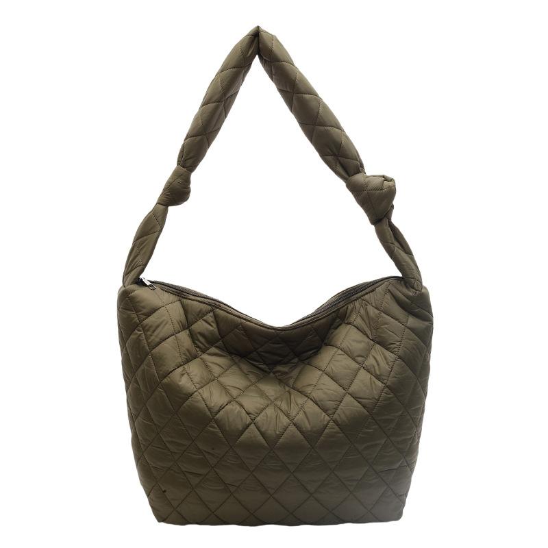 Women's Cloud Pleated Tote Bag Women's Lightweight Large Capacity Crossbody Underarm Bag