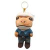 Plush Keychain Toy Soft Stuffed Animal with Clip Cute Collectible Doll for Bags Phone Eye-catching Key Accessory