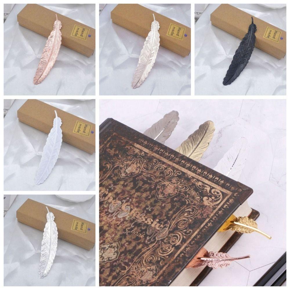 Подвески из перьев в этническом стиле Закладка Ins Закладка Металлическая закладка из перьев Инструменты для фотосъемки
