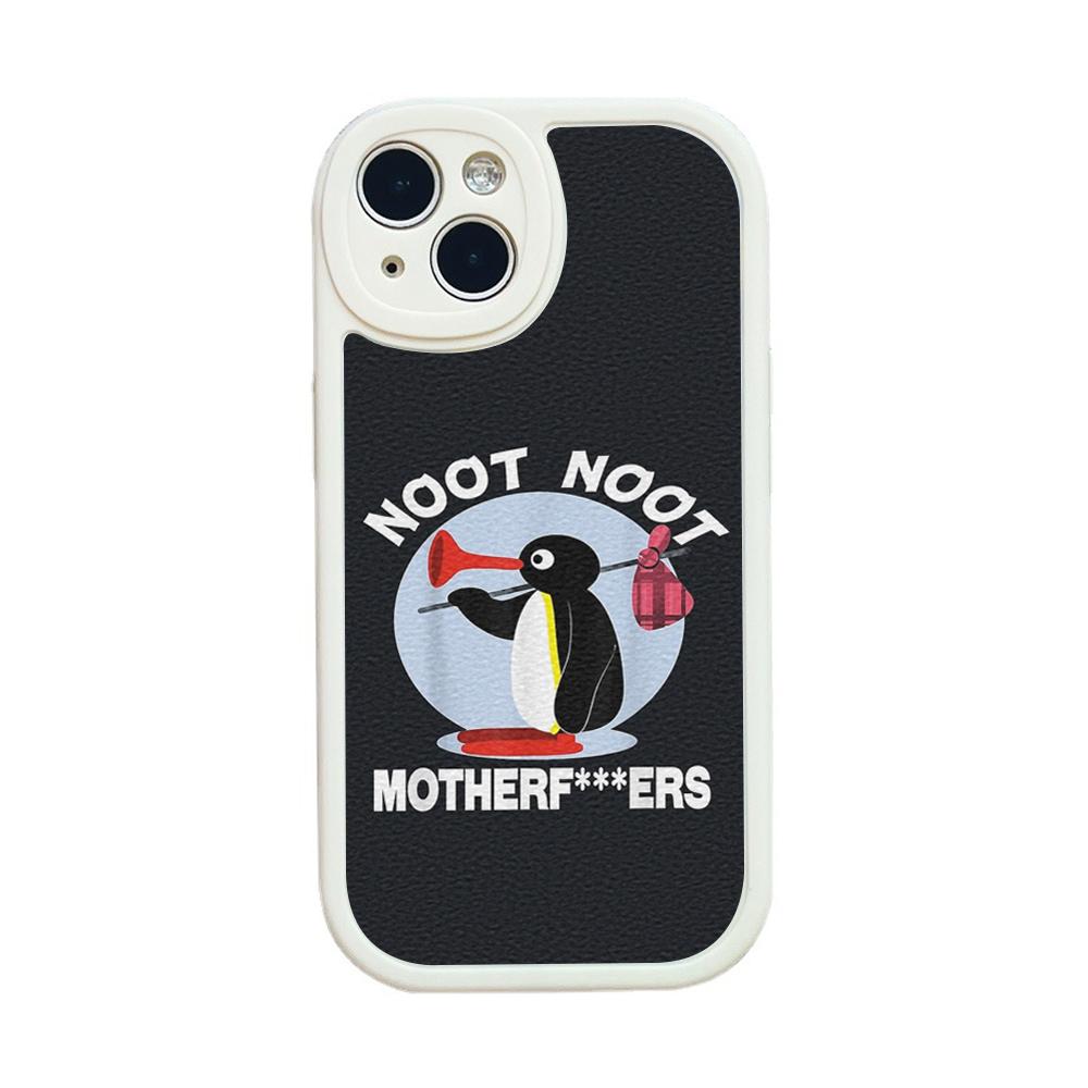 Для iPhone Noot noot pingu Чехол для телефона для iPhone 14 13 11 12 Pro MAX 13 12 MiNi 7 8 plus iphone 14 13 PRO XS XR Чехлы из овчины