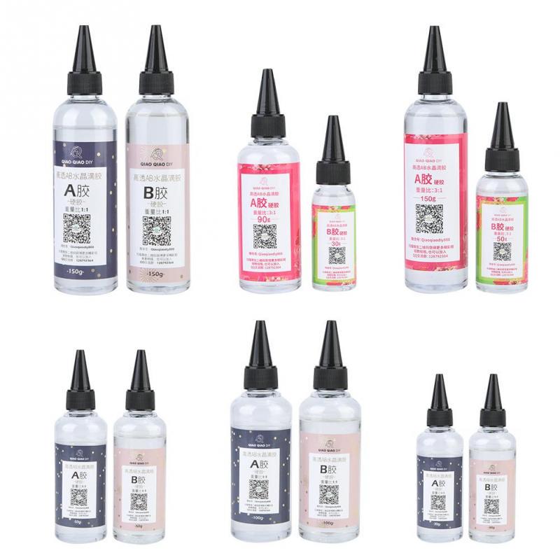 Высокая прозрачная эпоксидная смола ручной работы клея Ab Drop Drop
