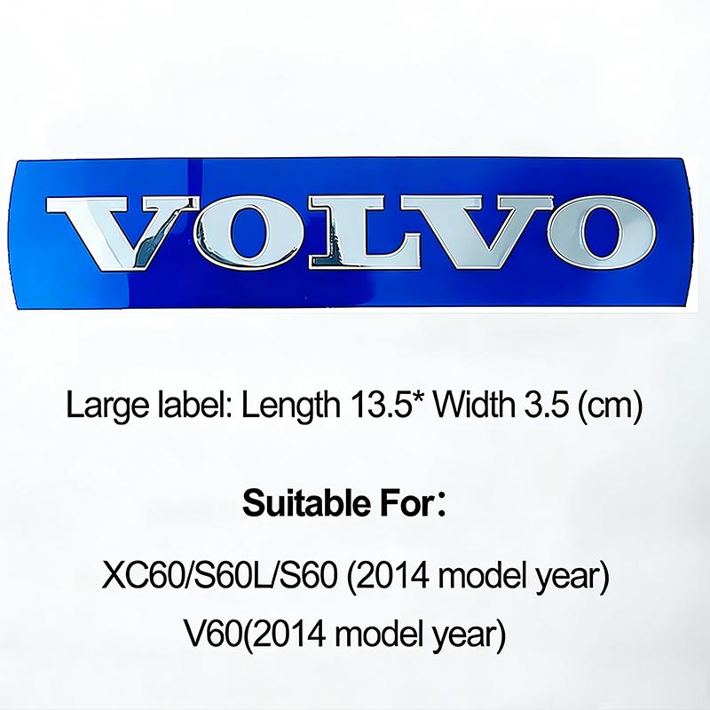 Наклейка на решетку радиатора и руль с логотипом для автомобилей Volvo Rdesign Polestar AWD V50 S60 XC60 S40 XC40 XC90