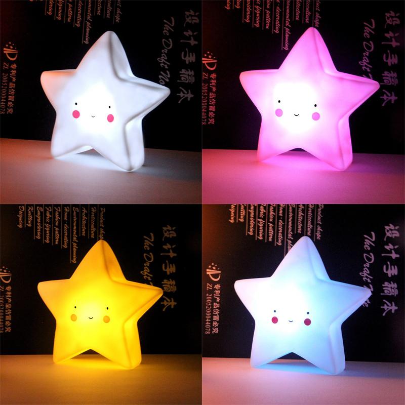 Led Night Light Cute Gift Table Lamp White Creative Desk Minimalist Battery Switch For Home Decoration Lamps Restaurant