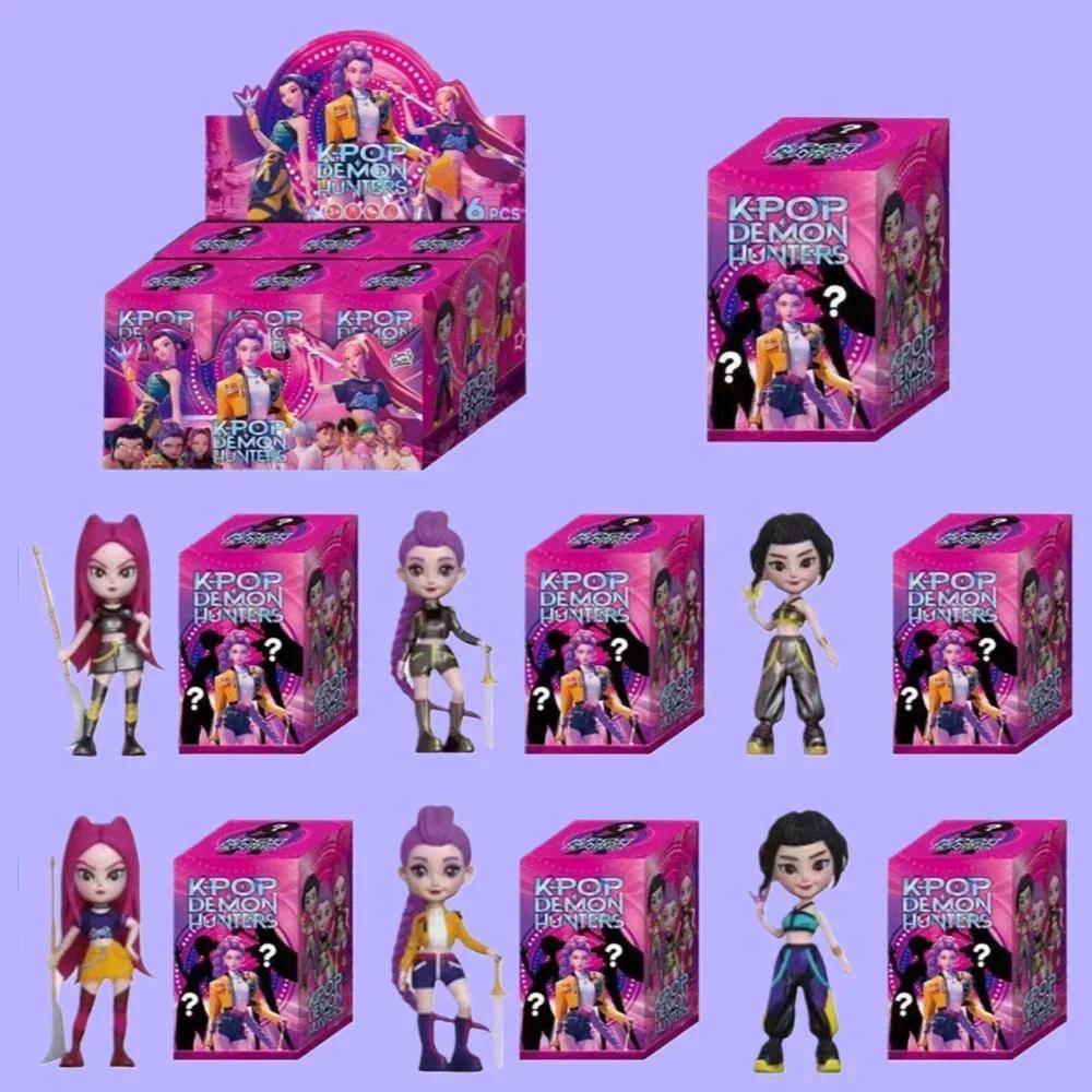 9:9 TOPTOY Anime KPop Devil Hunter Doll Vinyl Toy Rumi Mira Zoi Character Vinyl Mask Blind Box Ornament Toy Birthday Gift