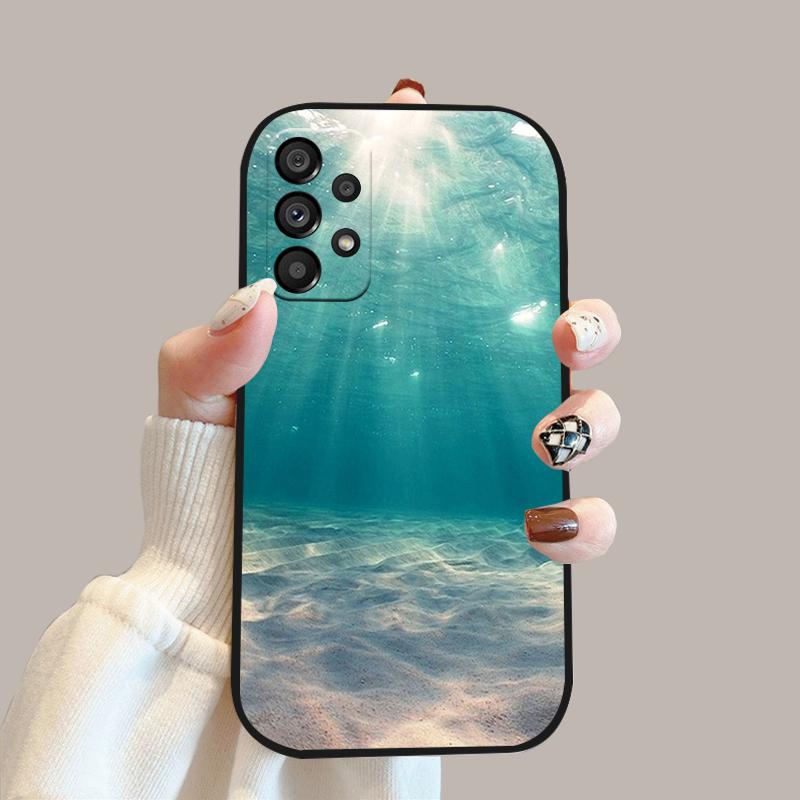Для Samsung A73 A72 Чехлы Модный Мультяшный Принт Мягкий Силикон ТПУ Чехол для Телефона Для Samsung Galaxy A53 A33 Защитный Бампер Чехол