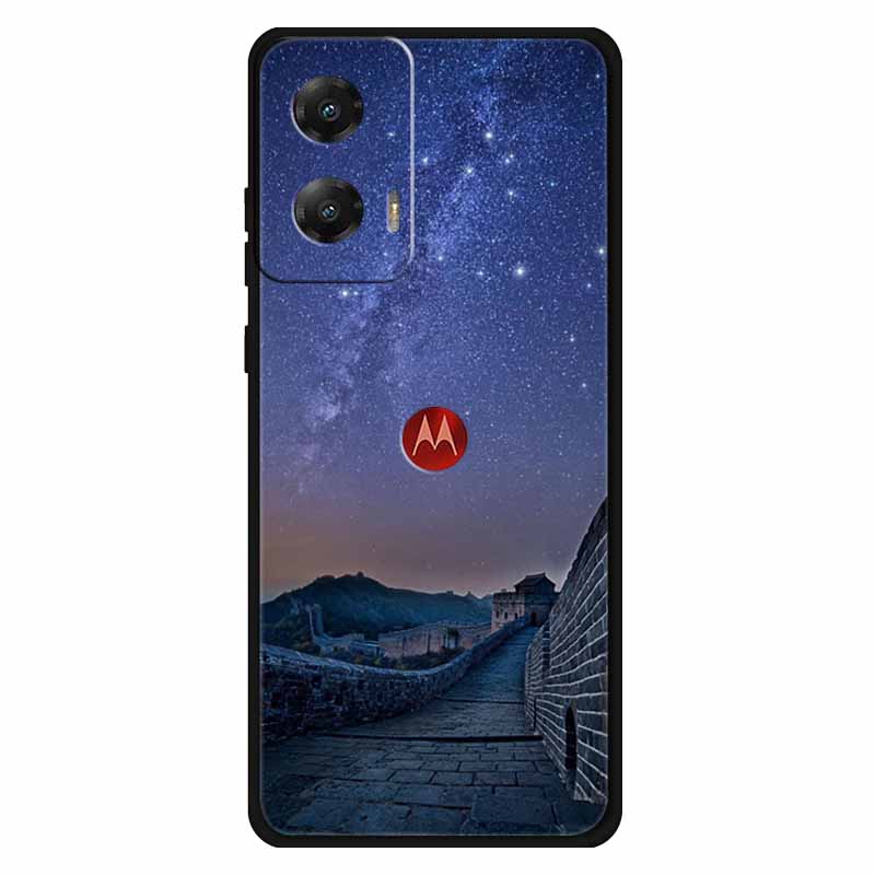 Мягкие силиконовые чехлы для телефона Для Moto G Stylus 5G 2024 Чехол Цветок Крутой Печатный Корпус Для Motorola MOTO G Stylus 5G 2023 Чехлы Кошка