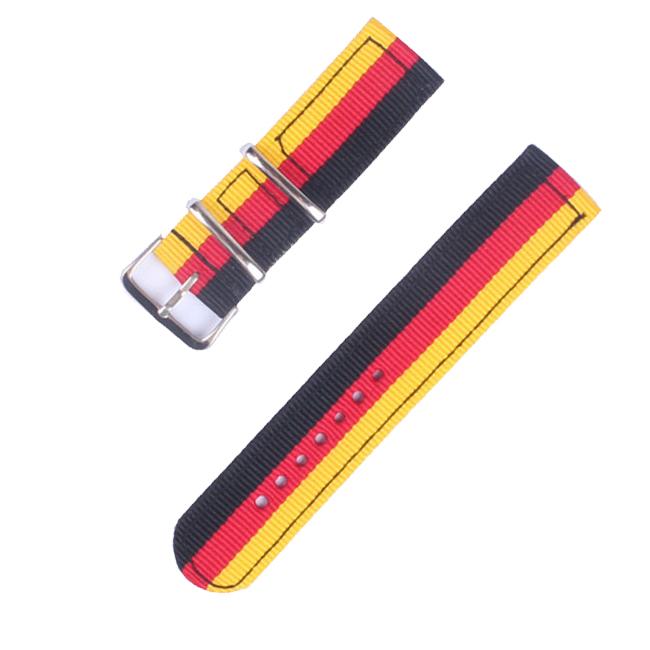 20mm 22mm watch strap For Samsung Galaxy watch 7/4/6/classic/5 pro/Gear S3/amazfit Nylon loop bracelet Huawei GT 2E/3/Pro/4 band