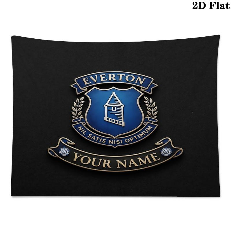 Custom Name EvertonPrinted Tapestry – Wall Hanging for Bedrooms, Dorms, and Home Decor
