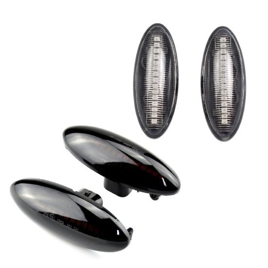 1 пара мигалок из АБС-пластика, простая в установке, высококачественный светодиодный повторитель с потоком воды для