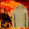 Outdoor Fishing Hiking Camping Tracksuits Winter Autumn Men's  Fleece Jackets Waterproof Suits  Coats Thermal Pants