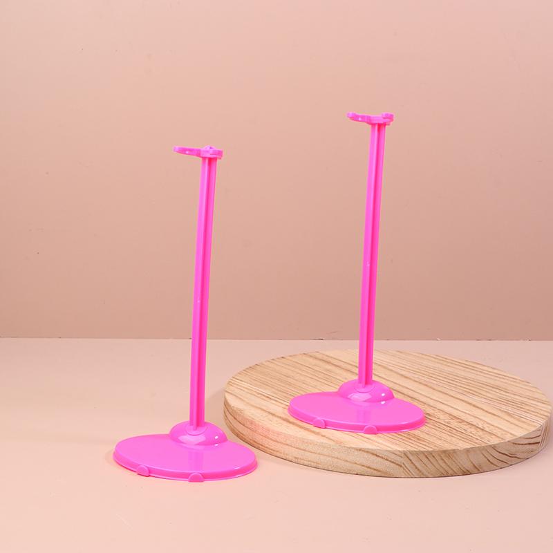 2Pcs Transparent Stand Support For Dolls Holding Clear Color Toy Figure Display Holder 1/6 Doll Prop Up Mannequin Model