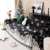 Рождественский новый чехол для дивана, полотенце, четыре сезона, универсальный, полностью покрытый, нескользящий чехол для дивана, модное, праздничное, полное, обертывающее одеяло