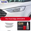 Высокое разрешение для Ford Edge 2015-2019 Защитная пленка для автомобильных фар Восстановление прозрачная черная наклейка TPU Автоаксессуары
