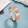 ANENJERY Кольцо с кубическим цирконием для женщин и мужчин, креативные модные роскошные кольца, свадебные обручальные украшения, anillos mujer