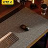 MZX Mouse Pad Linen Cotton Office Desk Pads Cushion Waterproof Anti-slip Gaming Mice Mat PC Computer Laptop Game Accessories