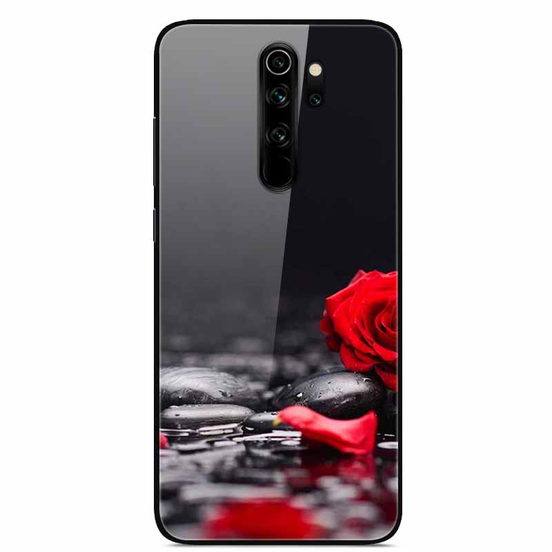 Чехол для Xiaomi Redmi Note 8 Pro Закаленное Стекло Жесткая Задняя Крышка Телефона для Xiaomi Redmi Note 8 8T 8Pro Чехлы Оболочки Note8 Fundas