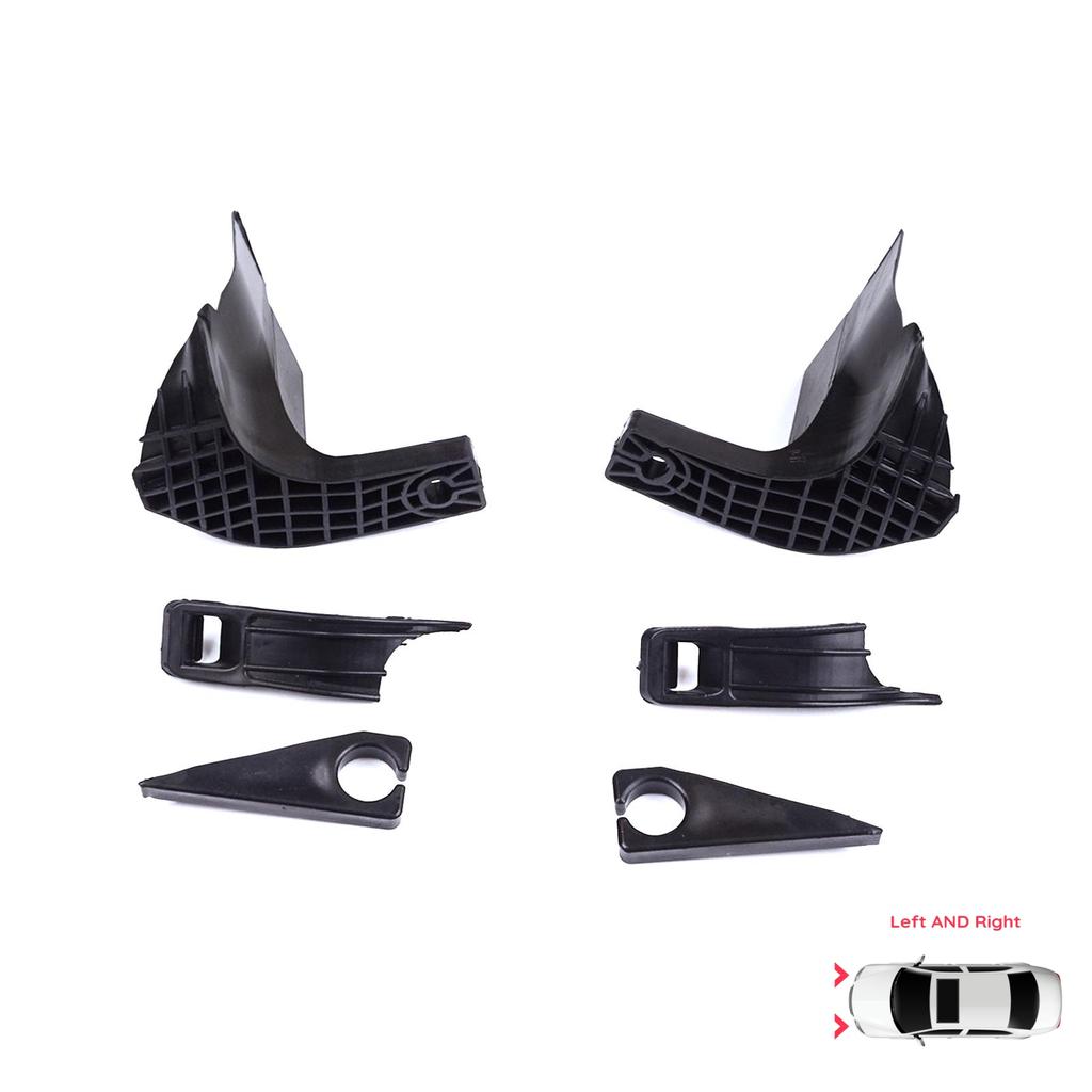 EHL571 Комплект кронштейнов для ремонта держателя фары, правая левая сторона для Ford Transit Tourneo Custom MK1 V362 2012-2018