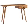 VidaXL Writing Table Solid Acacia Wood 110 X 50 X 76 Cm