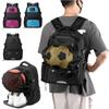 Basketball Sports Backpack with Shoe Compartment Man Soccer Bag Women's Large Capacity Football School Bag Black Large Capacity School Backpack