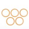 5 Pcs Air Compressor Parts Piston Ring Bowl Ring Wear-Resistant Nebulizer Ventilator Medical Air Pump Piston Ring