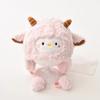 Thickened Cute Sheep Hat Soft Baby Warm Caps Funny Cartoon Beanie Caps  Cold Weather Wear