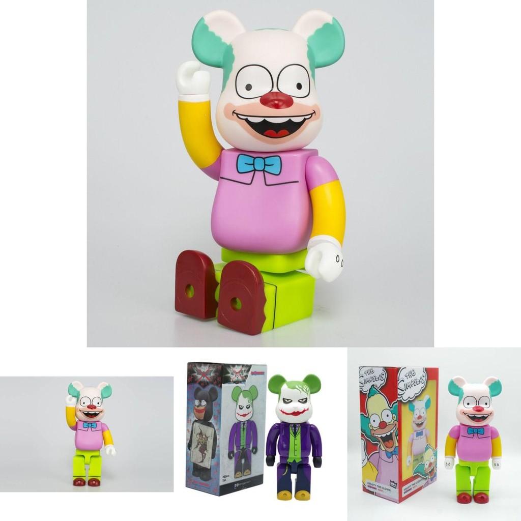 Изысканный Bearbrick 400% Конструктор Медведь Игрушка Фигурка Бэтмен Джокер Красти