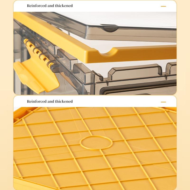 Многофункциональный складной ящик для хранения, передвижной со шкафом для хранения на шкиве, штабелируемый