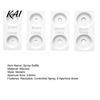 Durable Spray Baffle 4Pcs Silicone Liquid Nitrogen Baffle, 8 Interchangeable Aperture Sizes, 2-9mm Cold Accessory for Controlled Spray, Reusable