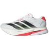 New Adidas Adizero Boston 13 'White Black Lucid Red' JS4932