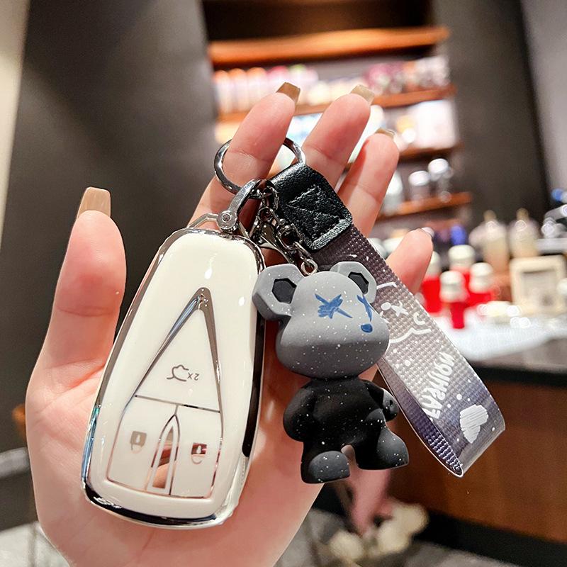 Чехол для ключа Changan CS Series: Подходит для CS75 Plus, Yidong, CS35, CS55, X5, Oushang X7