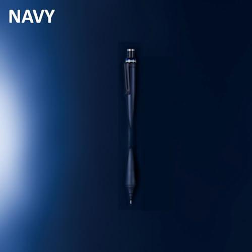 Tombow Pencil MONO MON Graph Fine Mechanical Pencil (Wide Visibility, Low Center of Gravity) 0.5mm Navy DPA-112C