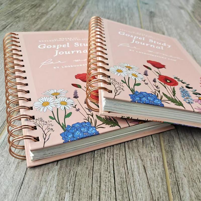 Custom Wire-O Binding Spiral Binding Notebook Planner Printing