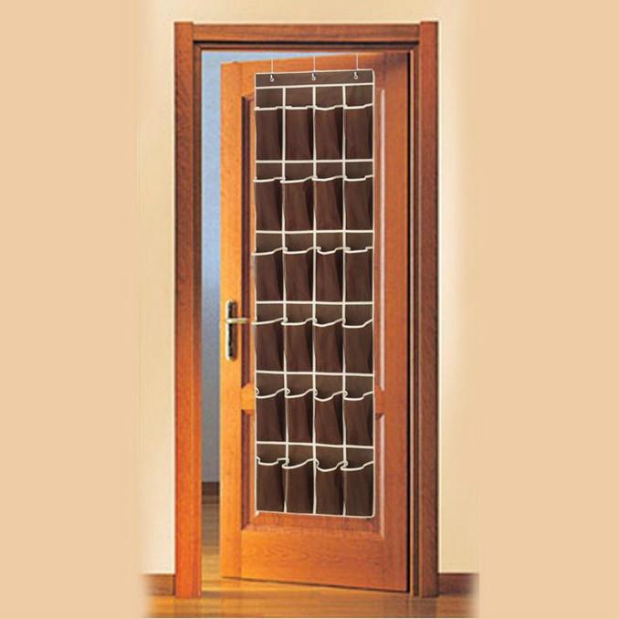 Домашний 24 кармана для хранения обуви, держатель для шкафа, дверной настенный подвесной органайзер, сумка-органайзер