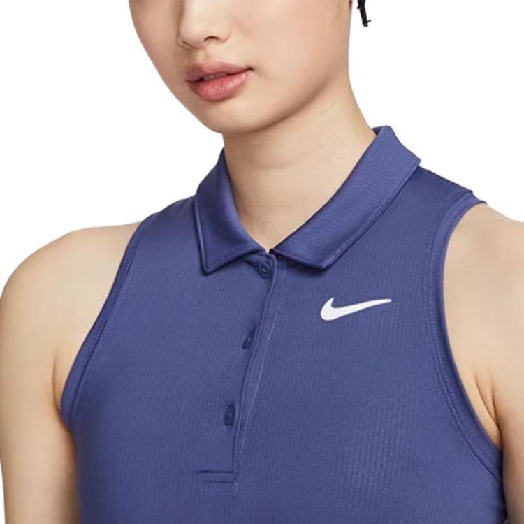 Nike Женское платье без рукавов сине-фиолетовое CV4838-510