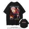 Футболка мужская с коротким рукавом Spell Return Battle Five Knotts Youren Анимационная одежда Летний хлопок Прилив