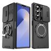 Бронированный чехол для Samsung Galaxy Z Fold 7 5G с защитой камеры-слайдера, чехол для телефона для Galaxy Z Fold 6 с магнитной подставкой-кольцом