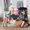 Rock Star Night Flannel Blanket-Soft and Suitable for Sofas,Beds,Offices,Travel,All Seasons,Great Gift for Holidays and Birthdays.