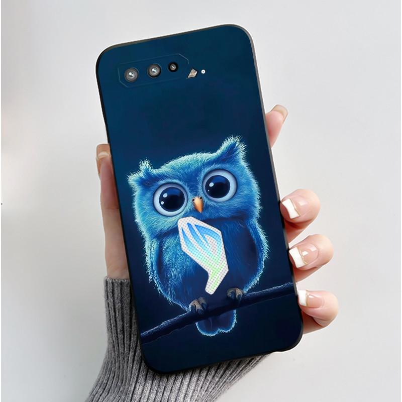 Чехол для Asus Rog Phone 5 Rog 5s ZS673KS ZS676KS Чехол Роскошный Дракон Милый Крутой Для Мальчиков Девочек Мягкий Черный Матовый Силиконовый Задний Чехол