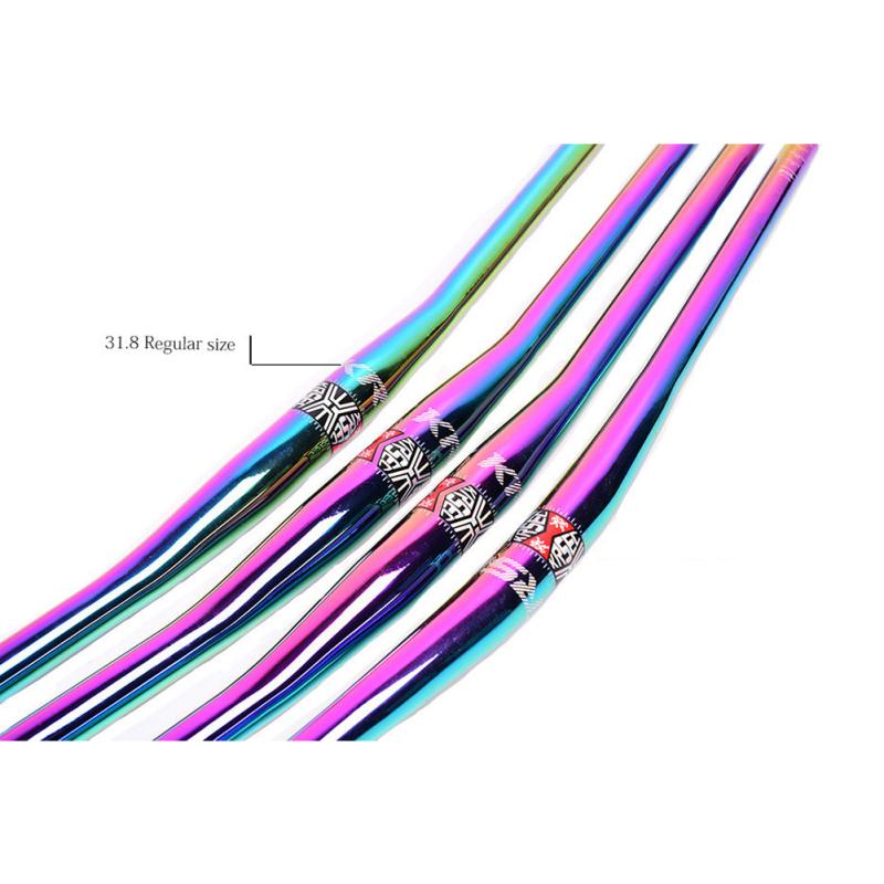 Руль с подъемником для велосипеда, 31,8 мм, руль для гоночного велосипеда MTB, цветной руль для горного шоссейного велосипеда