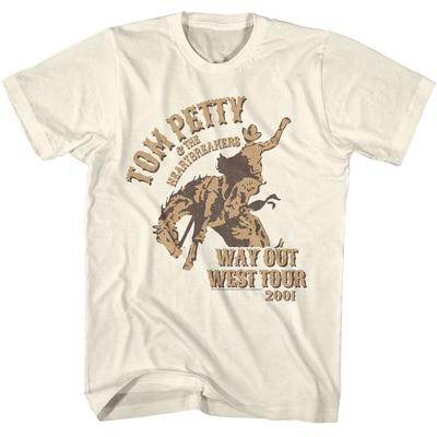 Мужская футболка Tom Petty Way Out West Tour 2001
