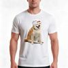 Cool Dog TShirt Summer Casual Cotton Tee Oversized Streetwear Tops Vintage Graphic Print Loose Fit Short Sleeve
