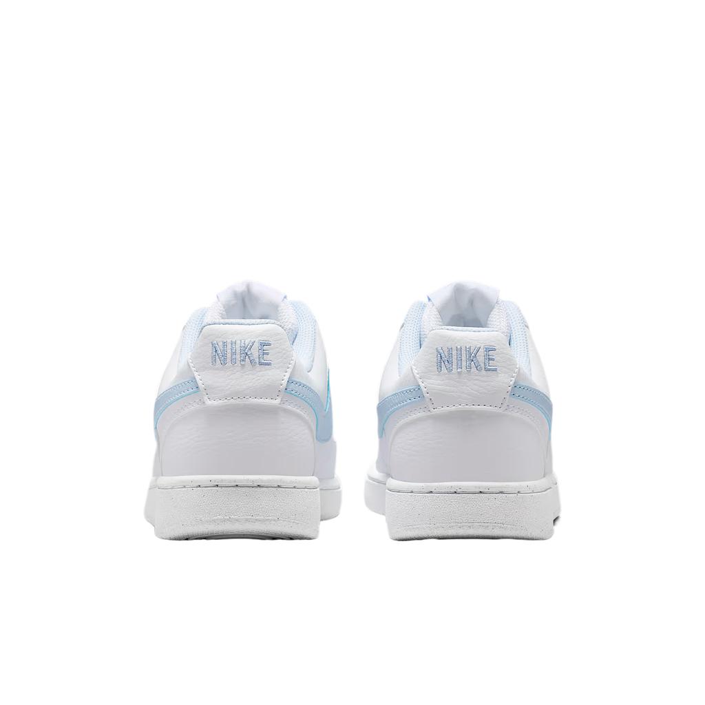 Nike Court Vision Low Синтетическая кожа Устойчивая к истиранию Дышащая Поддержка Низкие кеды для скейтбординга Женские IB6652-102