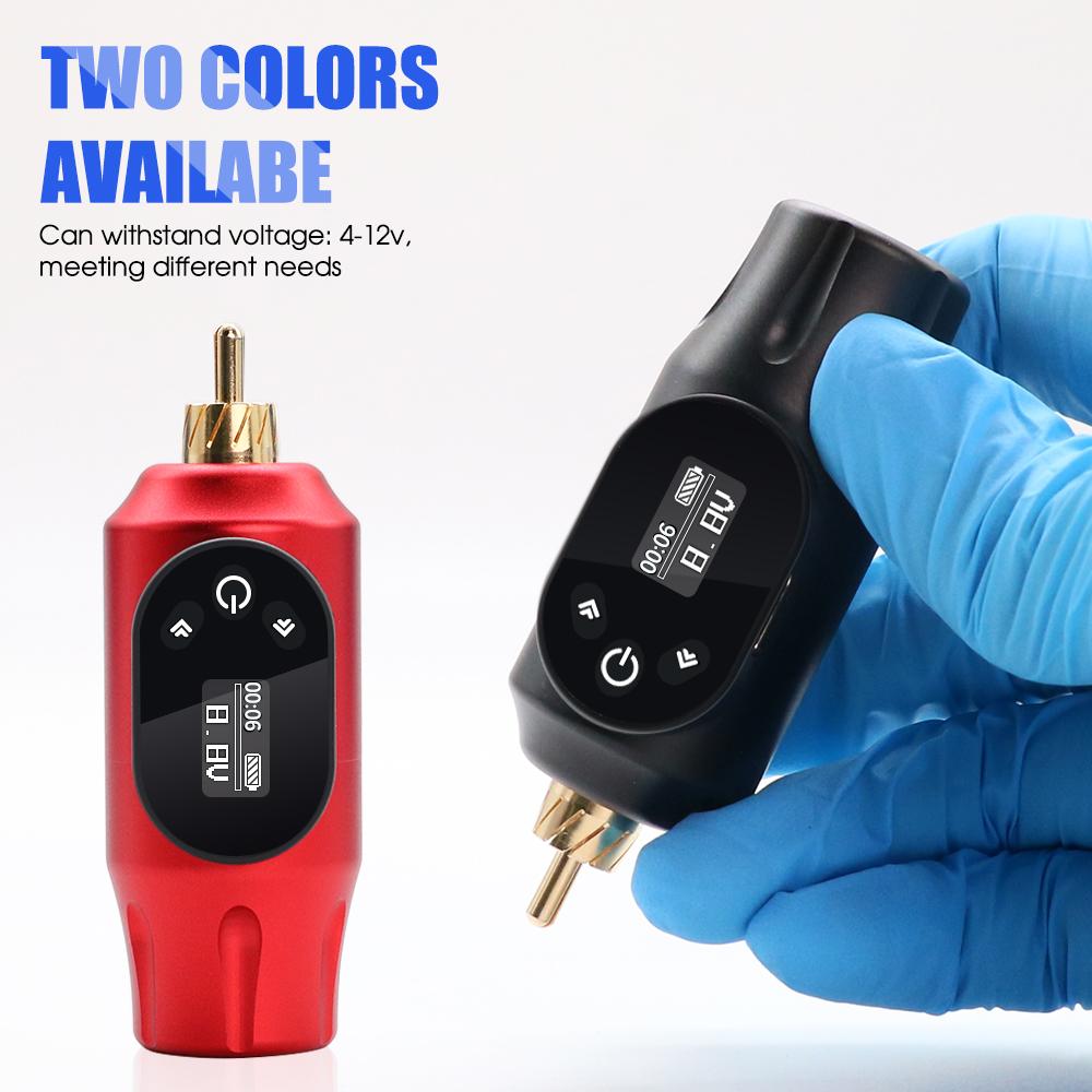 Профессиональная беспроводная тату-машина с 20 шт. картриджами с регулируемой скоростью, цифровая мощность татуировки, наборы для всего тела