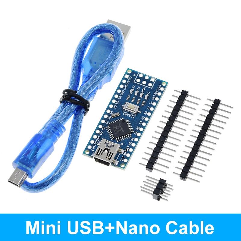 TZT Nano С загрузчиком, совместимый контроллер Nano 3.0 для arduino CH340 USB-драйвер 16 МГц Nano v3.0 ATMEGA328P/168P