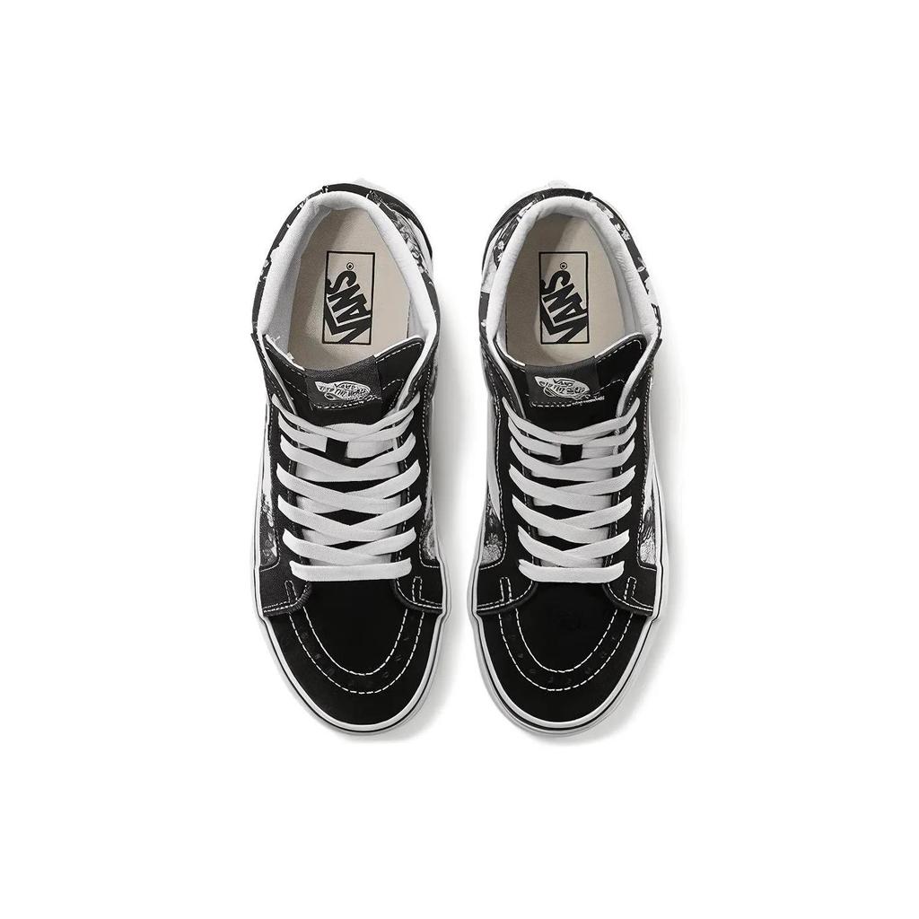 Vans SK8 HI Reissue Высокие Розовый Черный Белый Унисекс 'Черный Белый' (унисекс) Кеды VN0A4BV8TY9