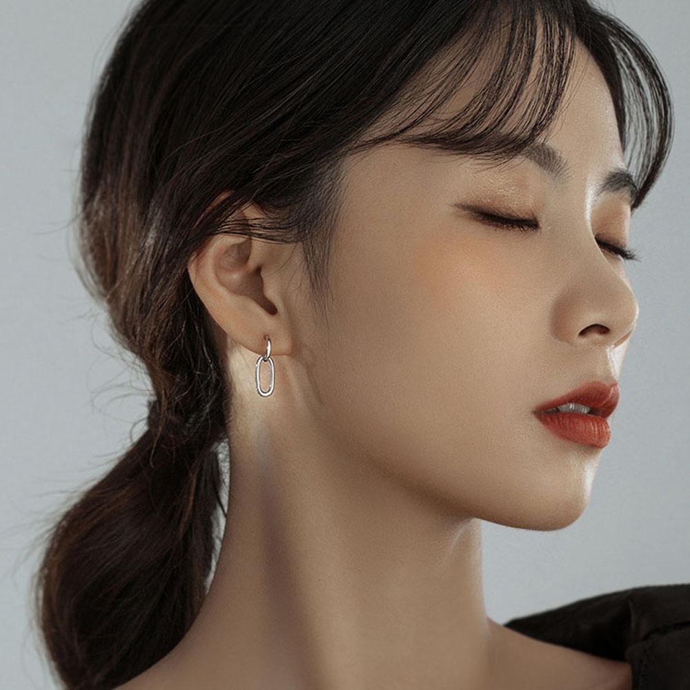 Элегантные Личность Круг Геометрические Круглые Женские Подарок Модная Бижутерия Висячие Серьги Серьги-гвоздики