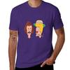 Beavis And Butthead In The Style Of Fear And Loathing In Las Vegas Tshirt Blacks Oversizeds Unisexs Clothing