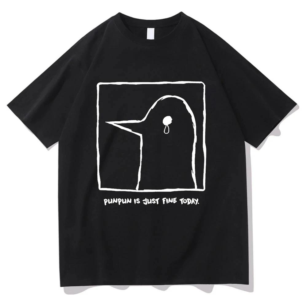 Футболка Oyasumi Punpun для мужчин в стиле Харадзюку, эстетика, уличная одежда, графическая футболка, унисекс, аниме, манга, мультфильм, винтаж, песочные хлопковые футболки, топы