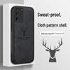 Elk Anti-Fall Protective Cover for Samsung Galaxy S20 Ultra/FE/S10/S9/S8 Cloth Pattern Case
